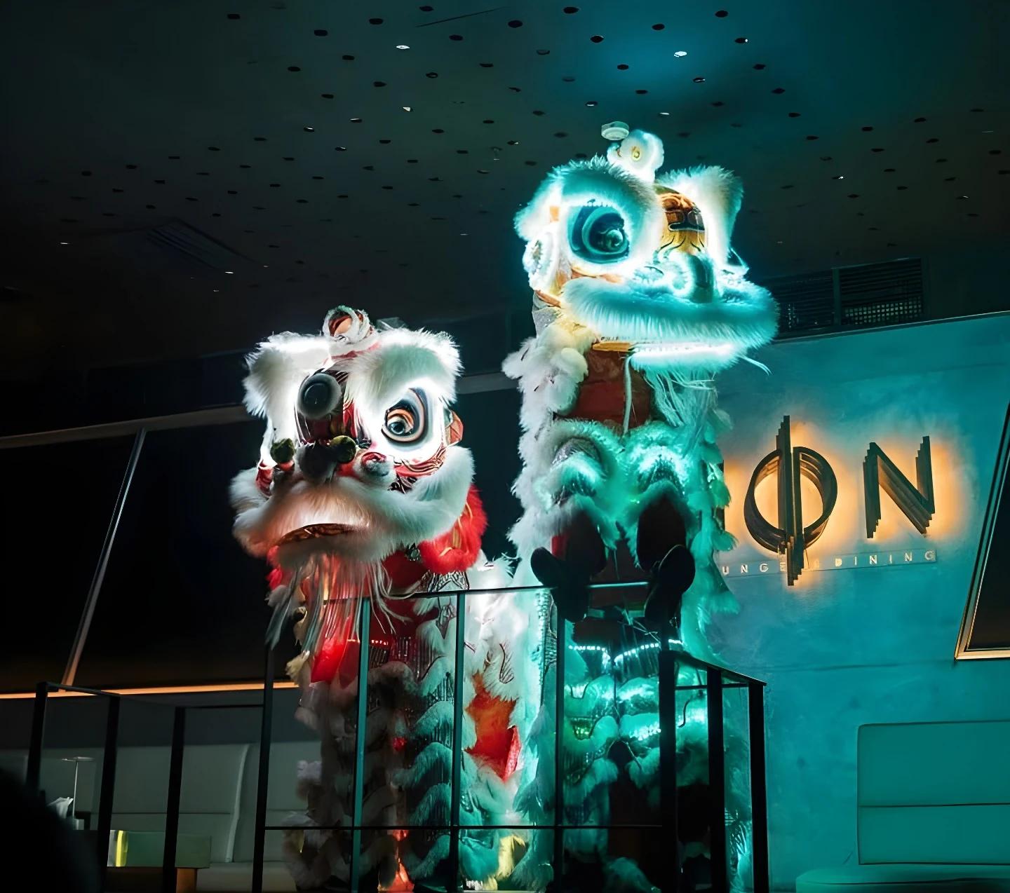 Múa lân tại Zion